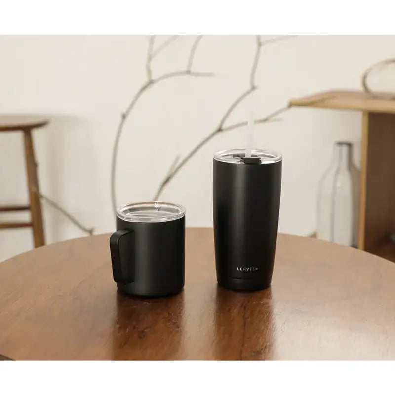 LEAVES- Insulation Straw Tumbler - LEAVES - Kitchenware - Harumio