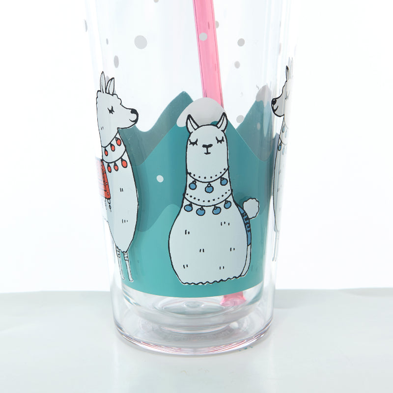 Butter - BT Llama Big Straw Tumbler