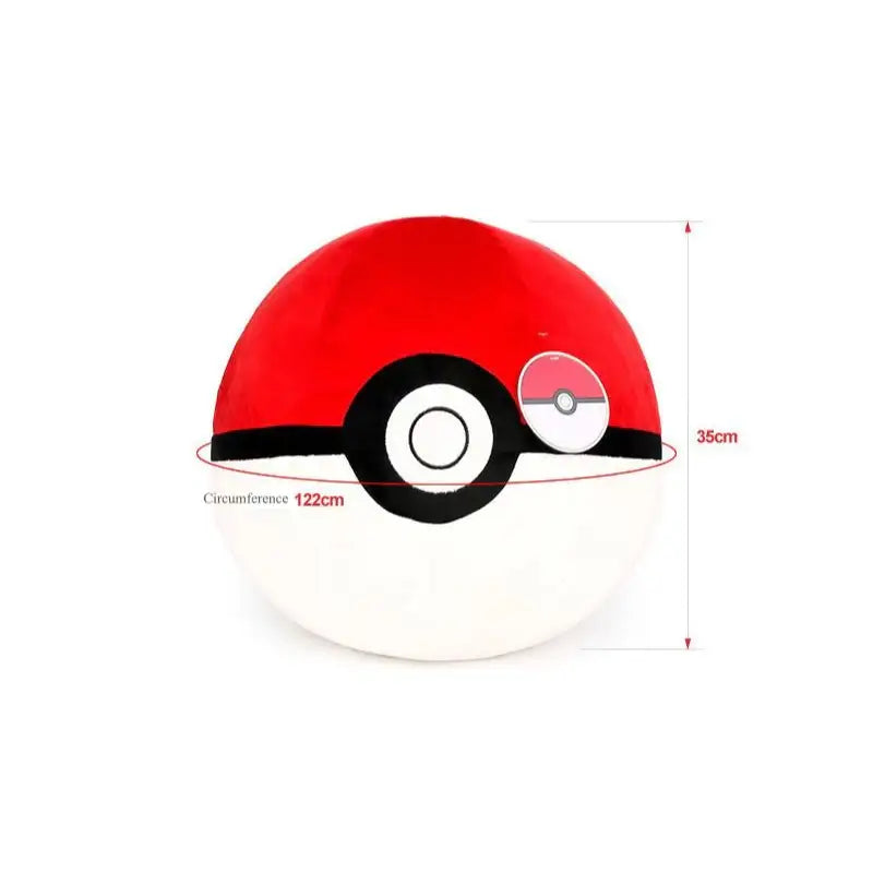 NARA HOME DECO X Pokemon - Poké Ball Soft Cushion - NARA HOME DECO - Cushion - Harumio