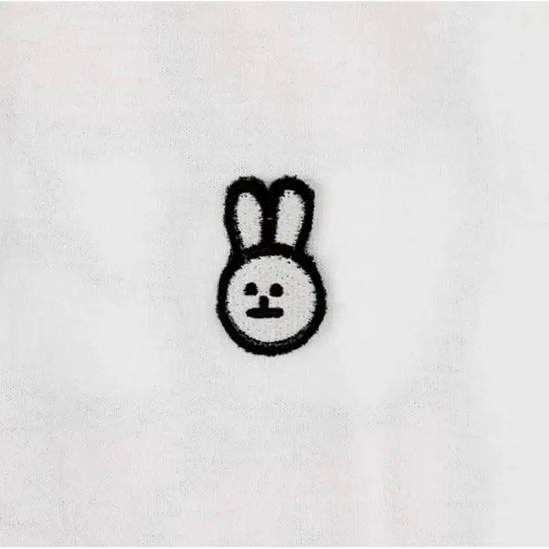 Line Friends - Buwon B.B.Rabbit & BLOSSOM Short Sleeve T-shirt - Line Friends - T-shirt - Harumio