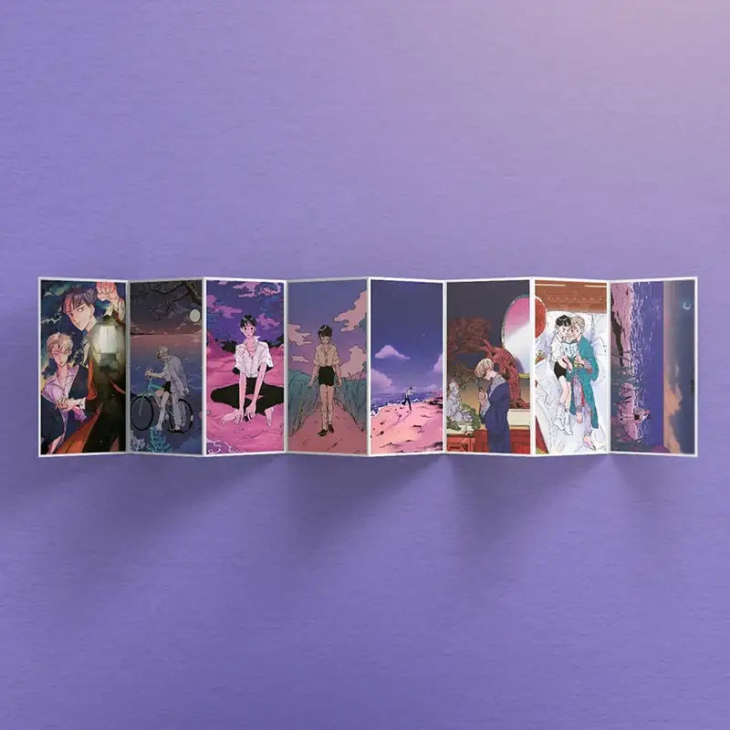Count Tachibana - Accordion Postcard - Lezhin - Stickers - Harumio
