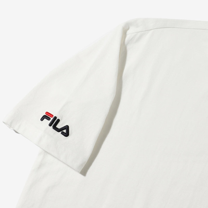 FILA x BTS - This Is Our Summer - Regular Fit Archive Logo Short Sleeve Tee