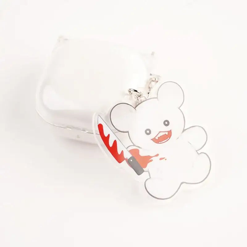 White Eared Artist x MOFUN - Acrylic Keyring - MOFUN - Accessories - Harumio
