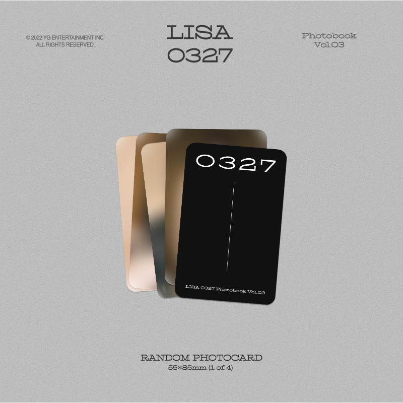 BlackPink - Lisa 0327 Photobook Vol.03