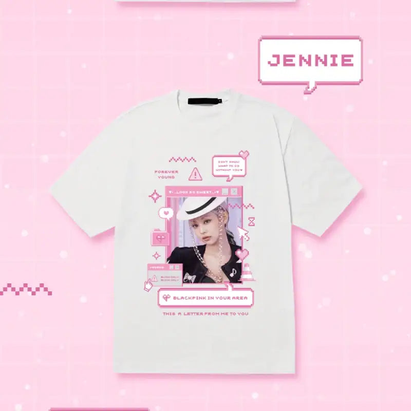 BlackPink - 6th Anniversary - T-Shirts - BlackPink - Fashion - Harumio
