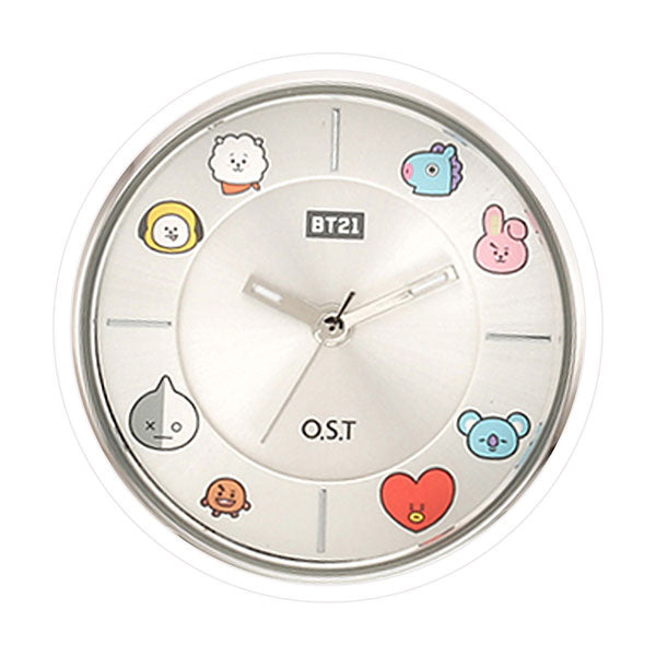 BT21 x OST - Silver Metal Watch - Group - BT21 - Watches - Harumio