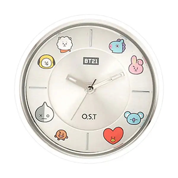 BT21 x OST - Silver Metal Watch - Group - BT21 - Watches - Harumio