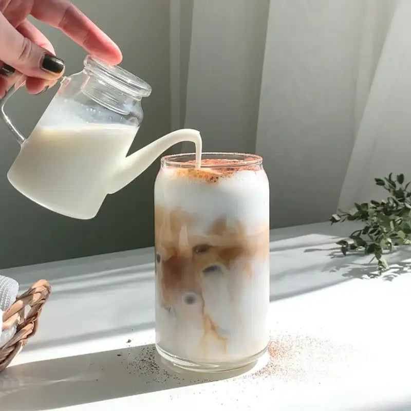 Like A Cafe - Glass Can Cup - Like A Cafe - Home & Living - Harumio