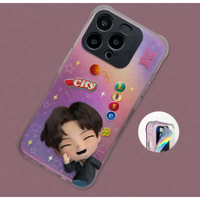 BTS - TinyTAN Dynamite 3D Lighting Phone Case - BTS - Accessories - Harumio