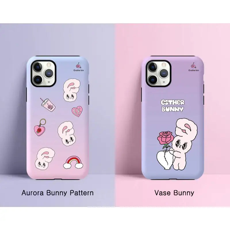 Esther Bunny - Guard Up Phone Case - Gradation Series (iPhone) - Esther Bunny - Phone Cases - Harumio