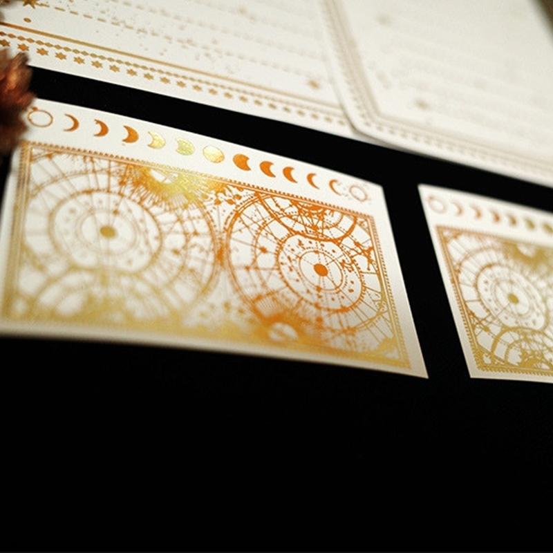 Libet - A5 Gold Leaf Moon Memo Set