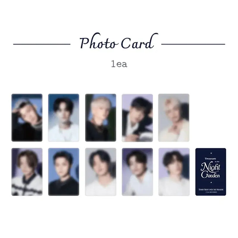 TREASURE - NIGHT GARDEN - PVC Card Wallet - TREASURE - Wallets - Harumio