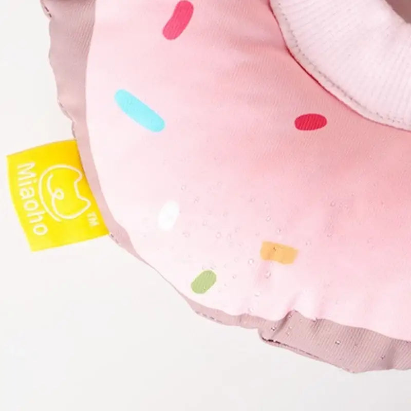 Yog!ssw - Pet Pinky Donut Neck Collar - Jungle Monster - Pet - Harumio