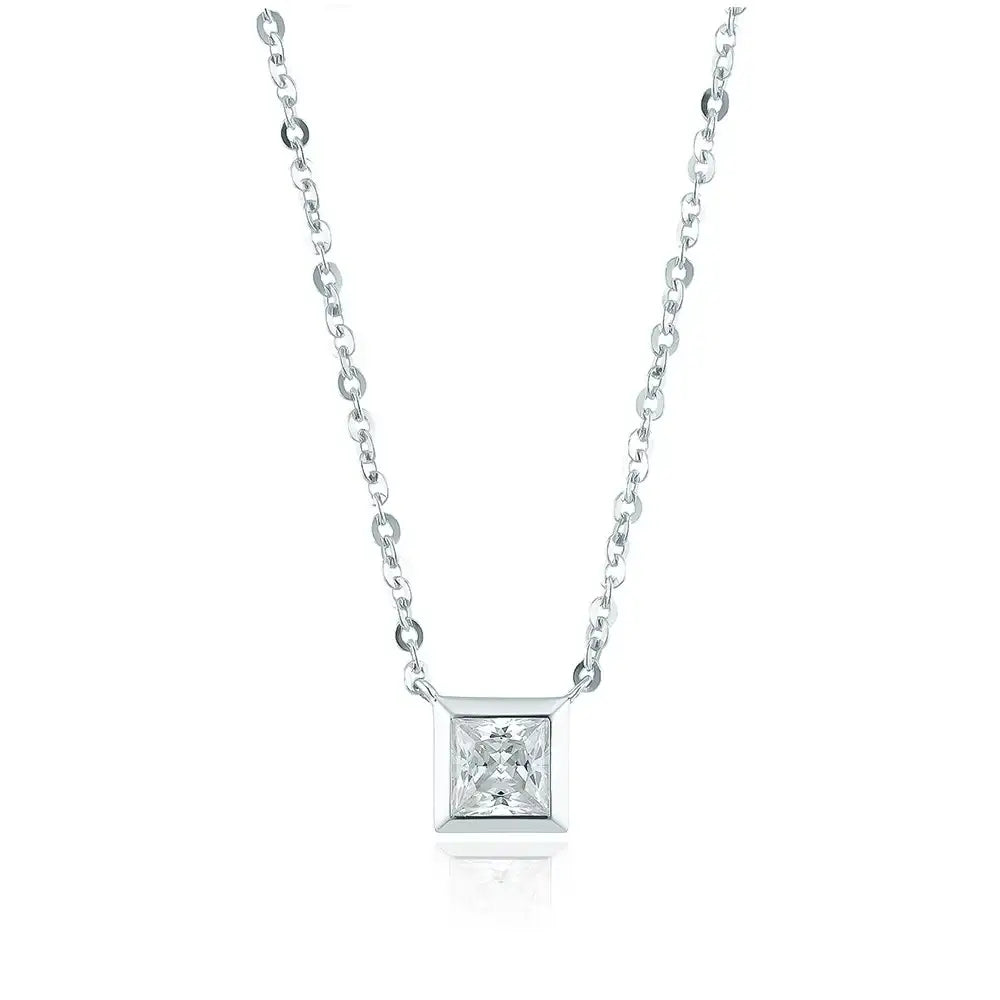 OST - Shine Basic Square Necklace - OST - Jewelry - Harumio