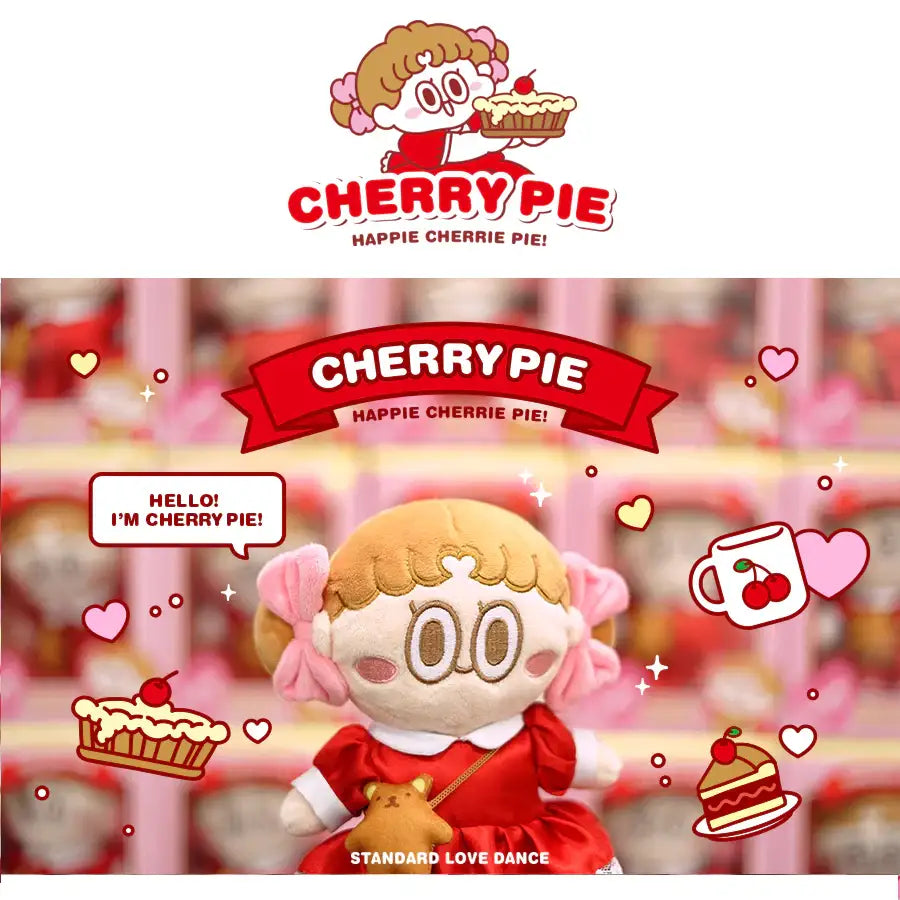 Standard Love Dance - Cherry Pie Plush Doll - Standard Love Dance - Toy - Harumio
