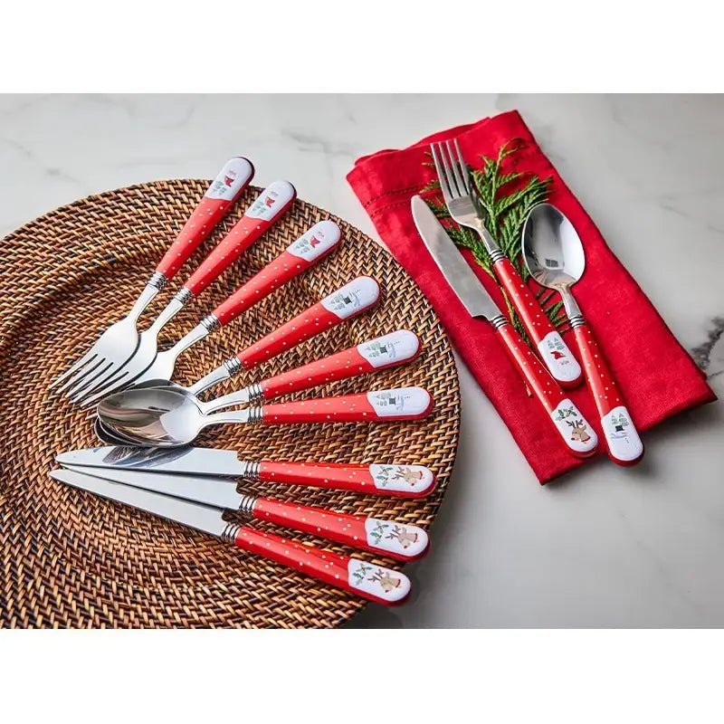 Korean Winter Story - Western Tableware 12P Set - Modern House - Cutlery - Harumio