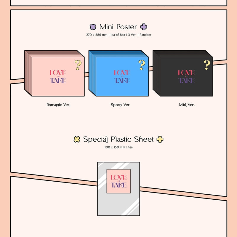 Pentagon - 11th Mini Album - LOVE or TAKE