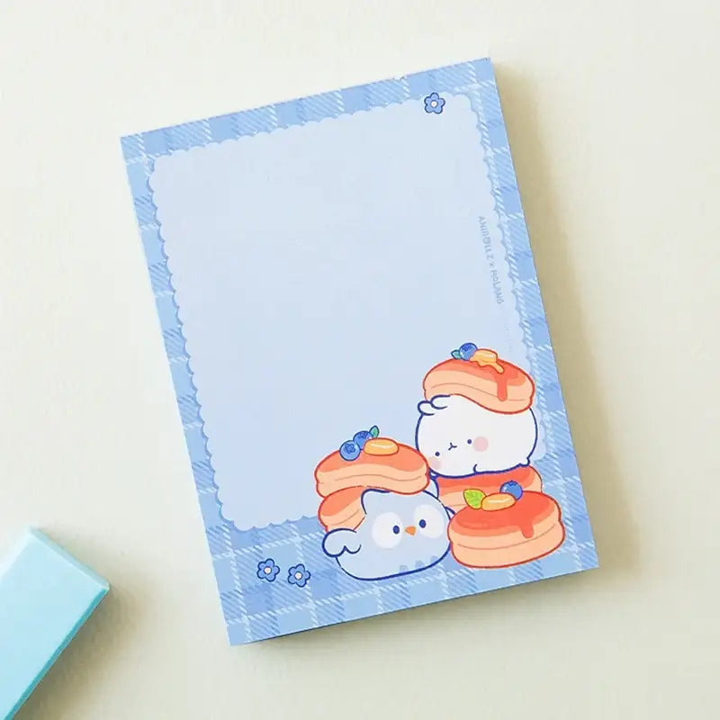 Anirollz x Molang - Memo Pad - Molang - Stationeries - Harumio
