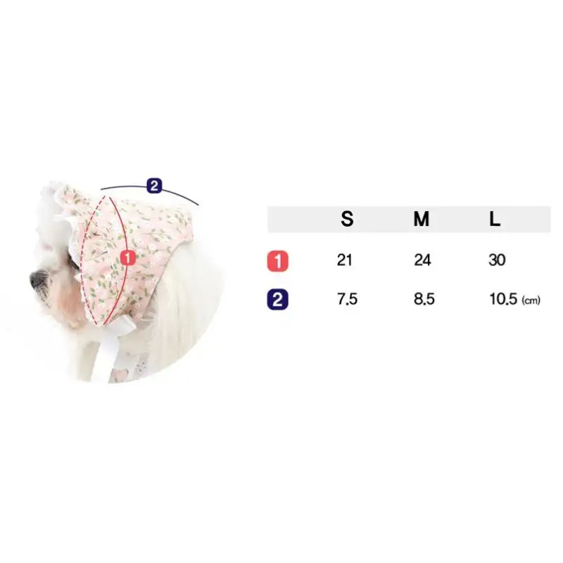ITSDOG - Pet Blossom Bonnet - ITSDOG - Pet Accesories - Harumio
