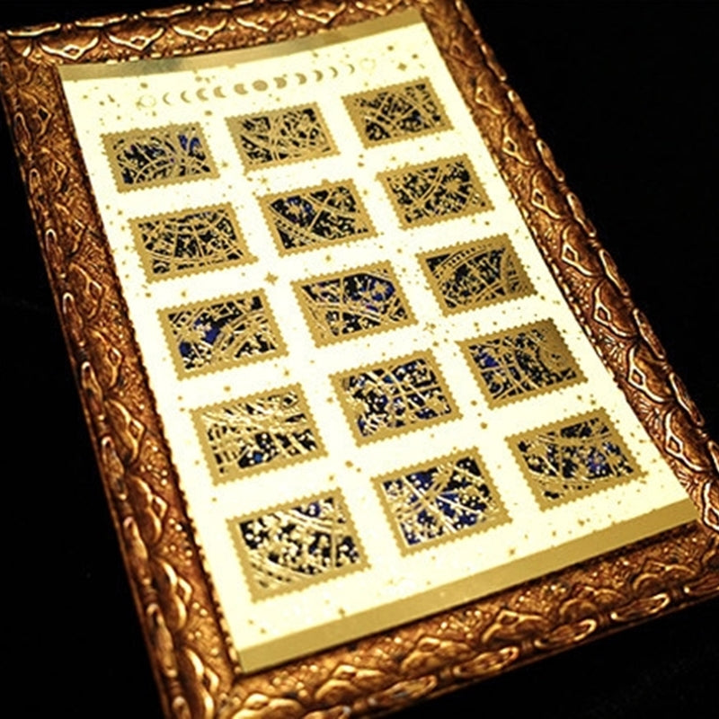 Libet - Star Gold Foil Stamp Sticker