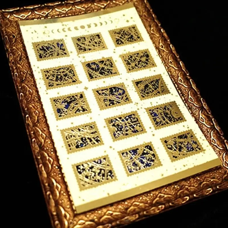 Libet - Star Gold Foil Stamp Sticker - Libet - Stationary - Harumio