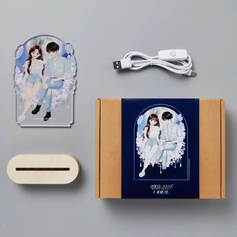 To You Who Swallowed A Star - Acrylic Romance Mood Light - WEBTOON FRIENDS - Acrylic Mood Light - Harumio