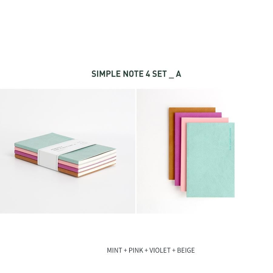 Monopoly - Simple Note Notebook Set