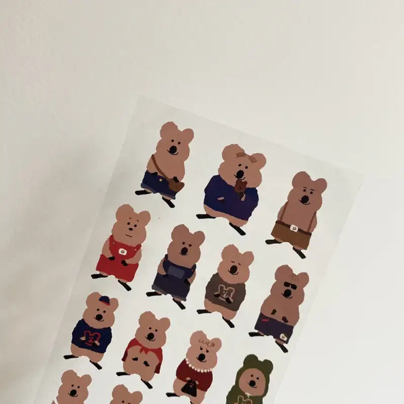 Dinotaeng - We are Family Sticker - Dinotaeng - Sticker - Harumio
