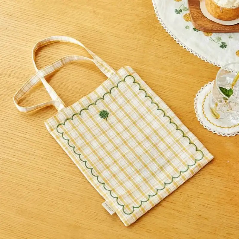 Korean L Dandelion - Tote Bag - Modern House - Tote Bags - Harumio