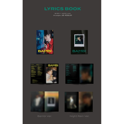 Baek Hyun - The 3rd Mini Album - Bambi Photo Book ver.