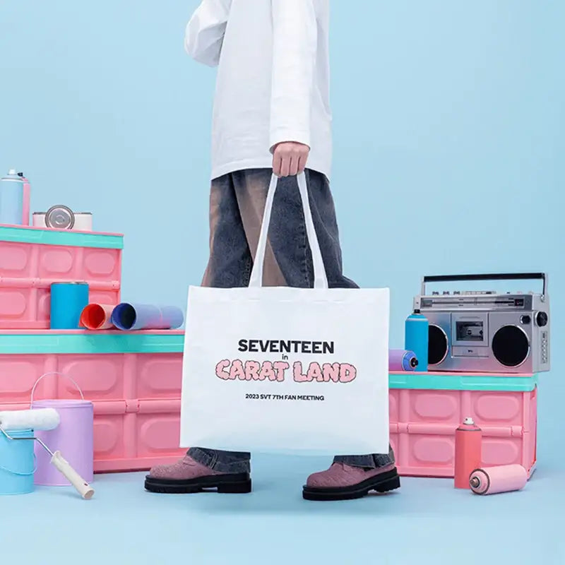 アイドル SEVENTEEN 2023 CARAT LAND CROSS BAG Pre-Order) SEVENTEEN 2023 Caratland Cross Bag – KPOP2U_Unnie