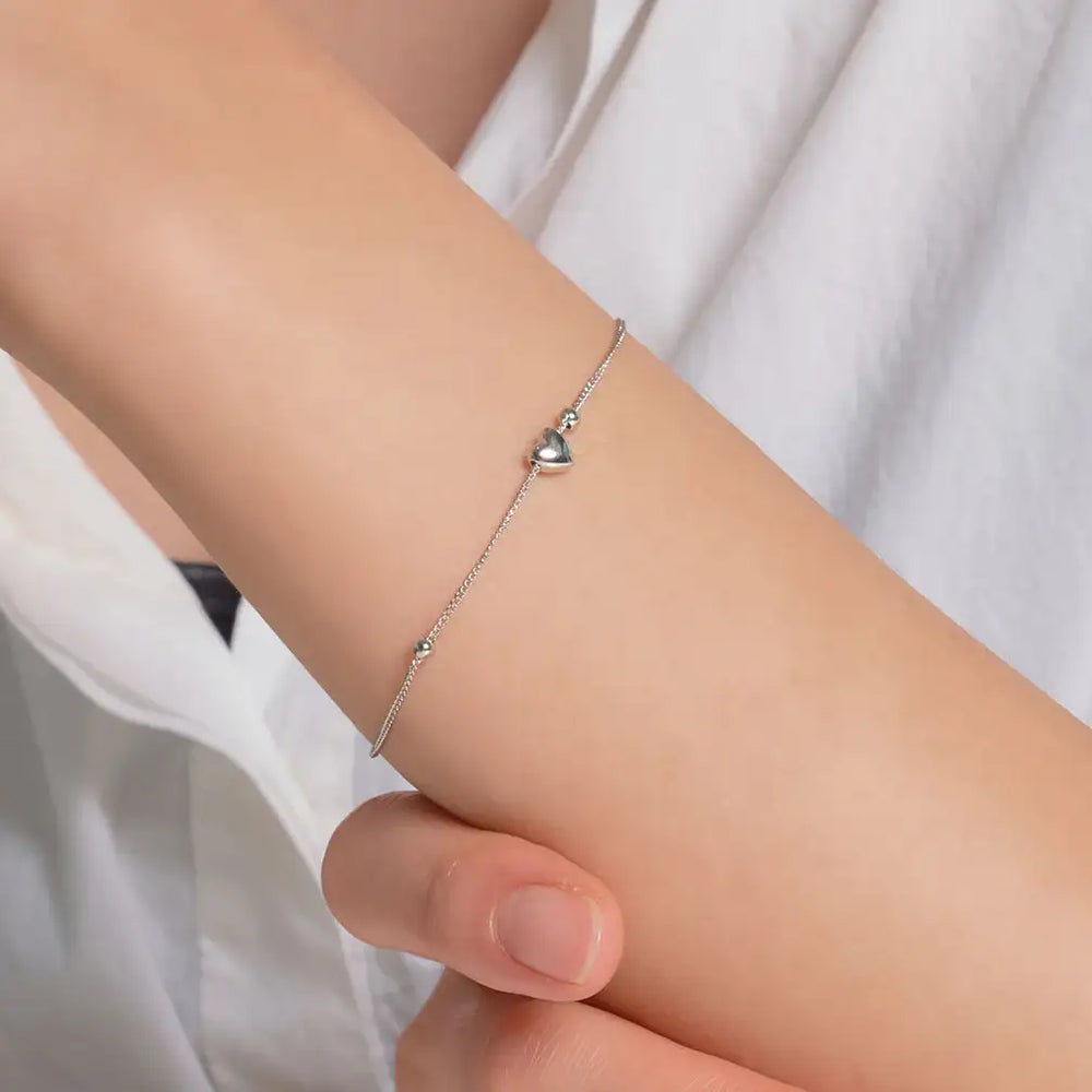 OST - Steady Mini Heart Bracelet - OST - Jewelry - Harumio