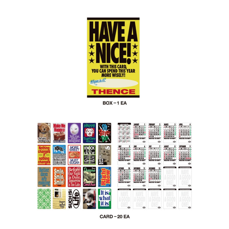 THENCE - 2023 Photo Card Calendar