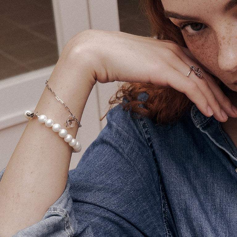 OST - White Pearl Bracelet - OST - Jewelry - Harumio