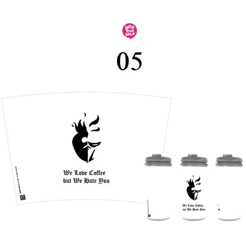 Natural Born Idiots - Tumbler 500ml - Webtoon Shop - Tumbler - Harumio