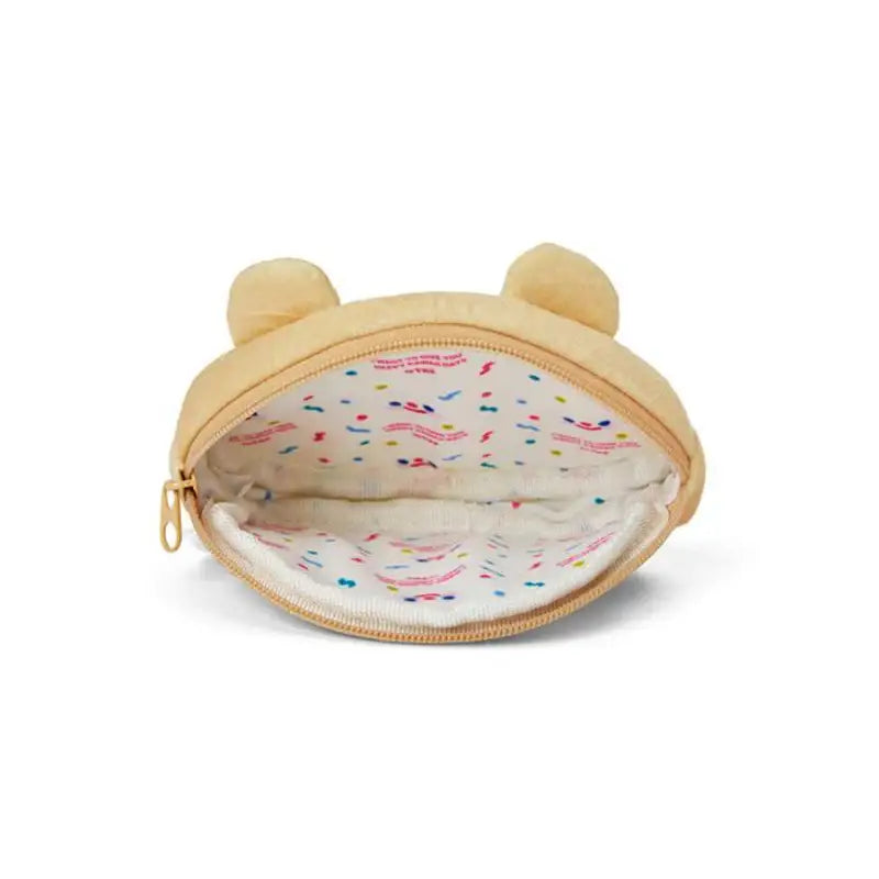 Line Friends - Brown Recorder Factory Mini Pouch - Line Friends - Pouch - Harumio