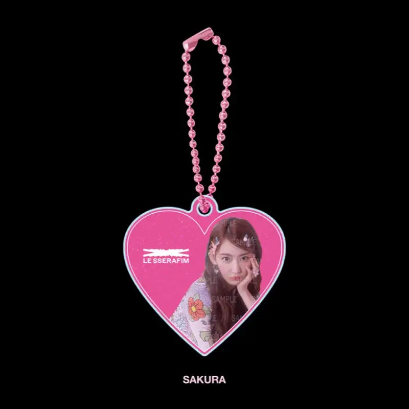 LE SSERAFIM - FEARLESS JAPAN - Photo Keyring - LE SSERAFIM - Keyrings - Harumio