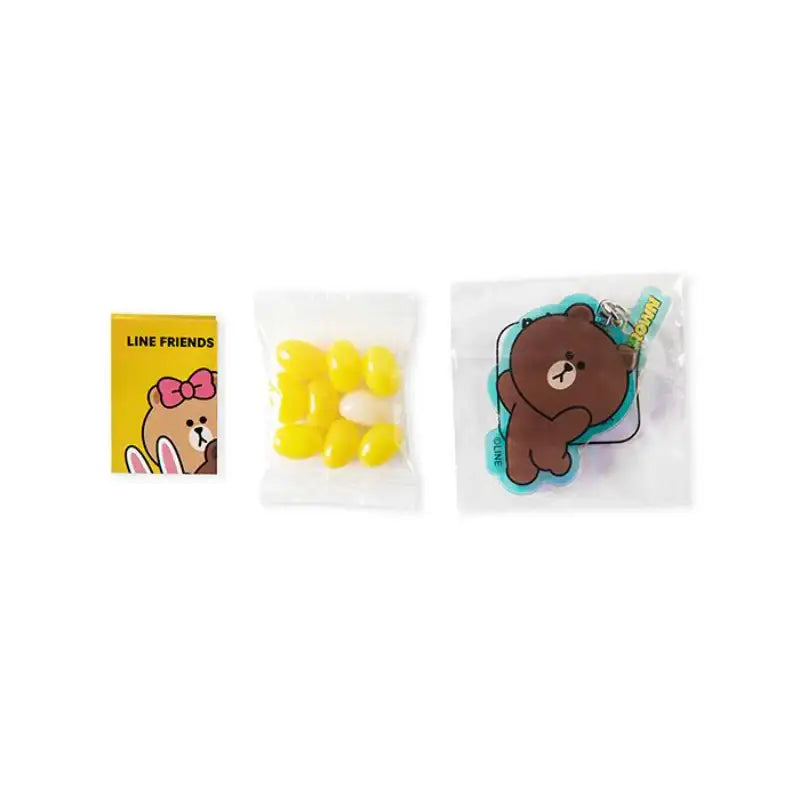 Line Friends - Keyring With Sweet Jelly - Random - Line Friends - Keyrings - Harumio