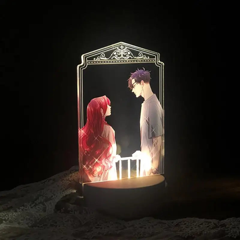 A Beastly Scandal - Acrylic Mood Light - Moon Phase Mall - Acrylic Mood Light - Harumio