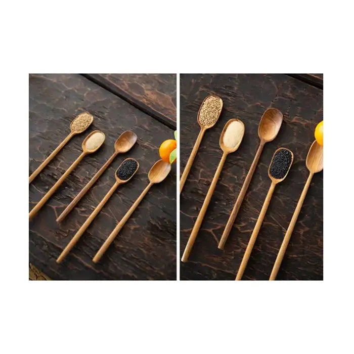 Bosan Pottery - Teak Long Spoon - Bosan Pottery - Home & Living, Accessories - Harumio