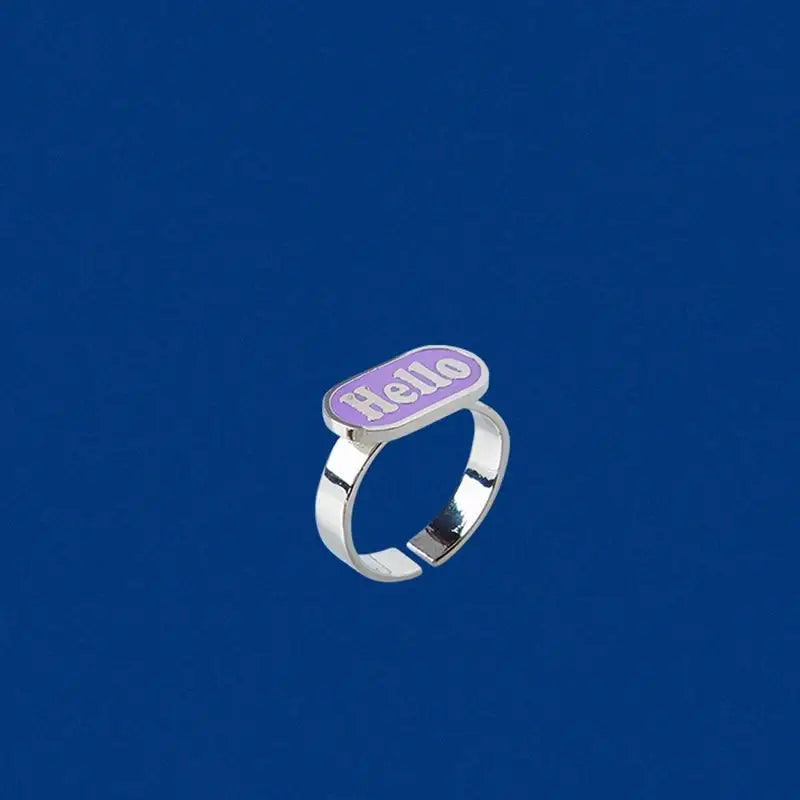 TREASURE - HELLO Concert - Artwork Ring Set - TREASURE - Rings - Harumio