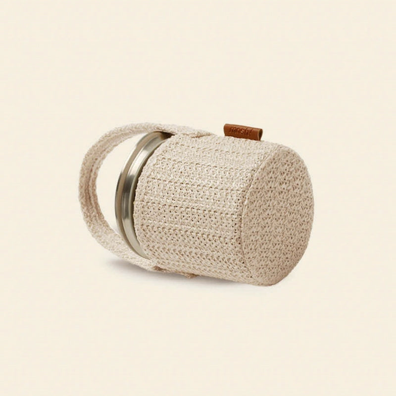 mosh - Rattan Cover for Milk Food Jar
