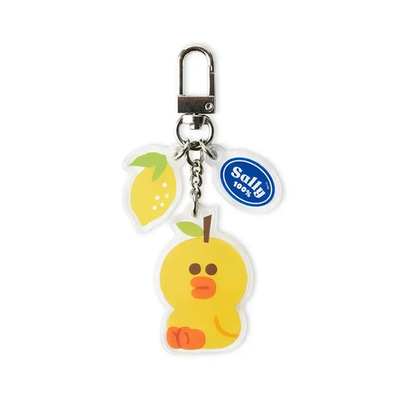 Line Friends - Fruity Acrylic Keyring - Line Friends - Keyring - Harumio