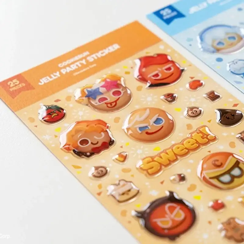 Cookie Run - Jelly Party Sticker - Cookie Run - Accessories - Harumio