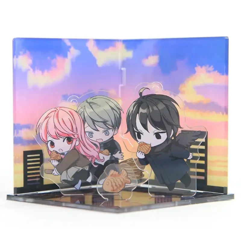 I Don't Want This Kind Of Hero - Sunset Set Acrylic Stand - Webtoon Shop - Acrylic Stand - Harumio