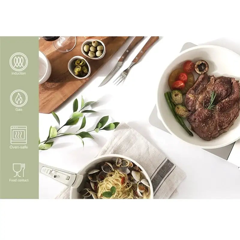 Beka - Blanc Cookware Set - Beka - Kitchenware - Harumio