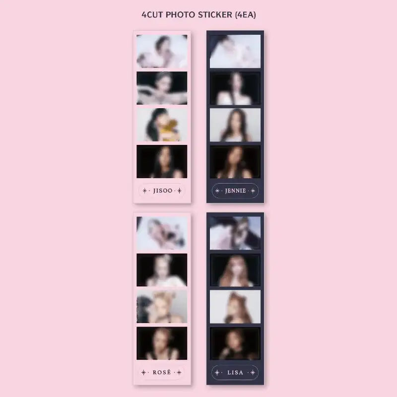 BlackPink - Born Pink - 4cut Photo Set - BlackPink - Photo Set - Harumio