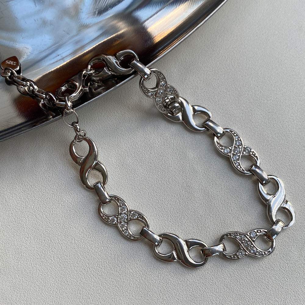 OST - Infinite Silver Bracelet - OST - Jewelry - Harumio