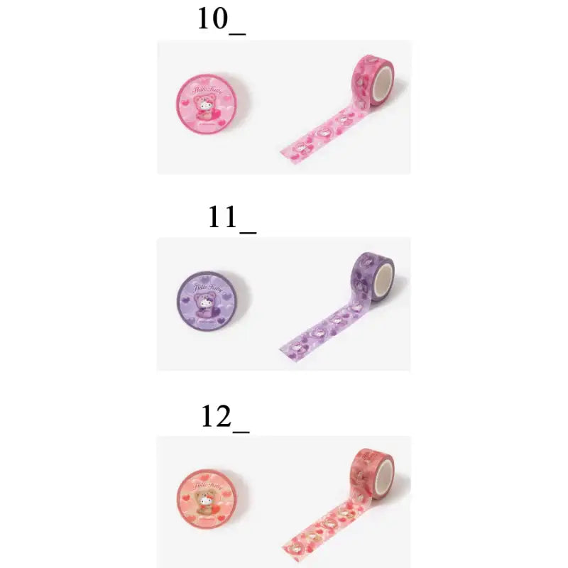 Sanrio x 10x10 - Hello Kitty Masking Tape - Sanrio - Masking Tape - Harumio