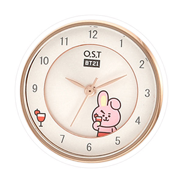 BT21 x OST - Rose Gold Metal Watch - Cooky - BT21 - Watches - Harumio